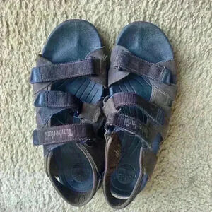 Timberland‎ Breakwater Trail Hiking Sandals Mens 11 M~Brown Leather Strappy